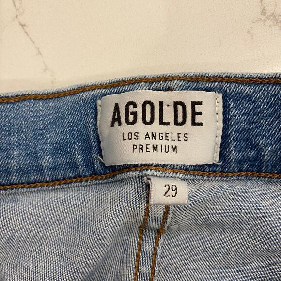 AGOLDE Sophie Crop High Rise‎ Skinny Jeans Size 29 - Picture 5 of 10